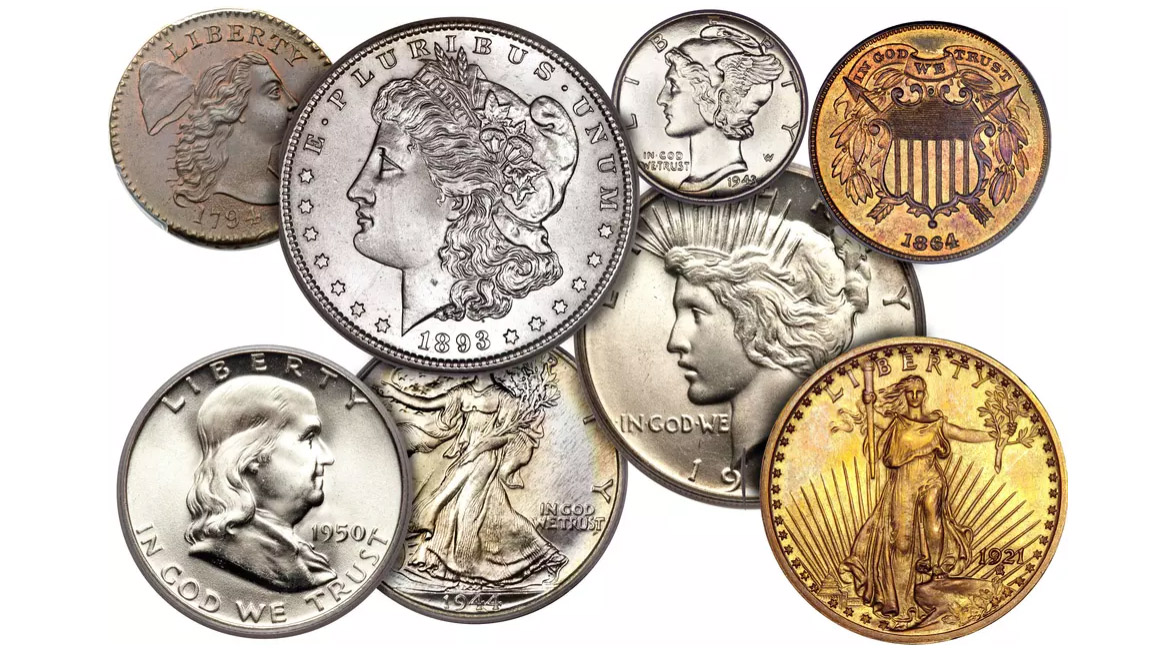 Top 10 coins to collect.